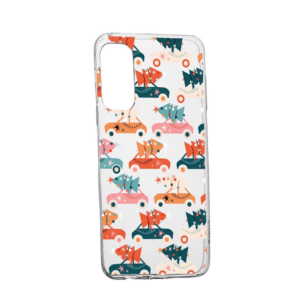 Husa Silicon Compatibila Cu Oppo Reno 4 Pro, Christmas Season, rezistenta la uzura, anti-alunecare, 874