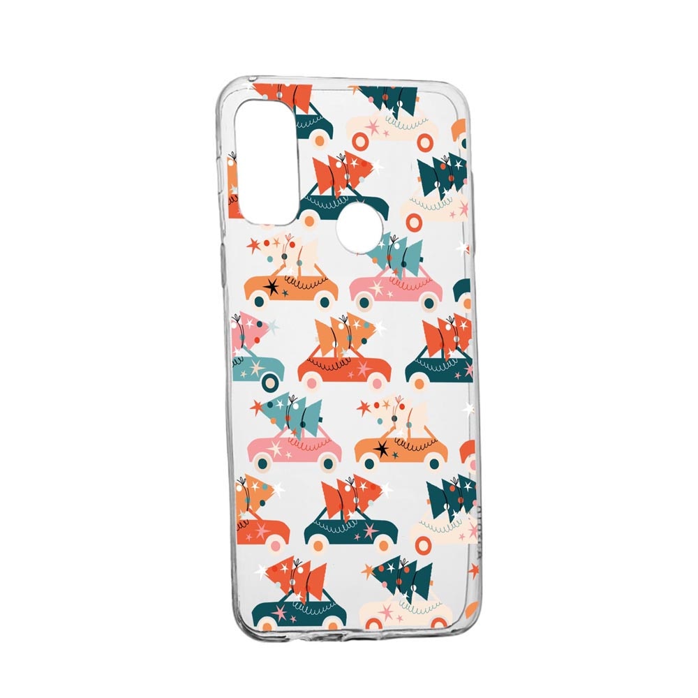 Husa Silicon Compatibila Cu OnePlus Nord N100, Christmas Season, rezistenta la uzura, anti-alunecare, 874