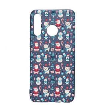 Husa Silicon Compatibila Cu Huawei P30 Lite, Christmas Ornaments, rezistenta la uzura, anti-alunecare, AlaskanBlue, AB876 Husa Silicon Compatibila Cu Huawei P30 Lite, Christmas Ornaments, rezistenta la uzura, anti-alunecare, AlaskanBlue, AB876