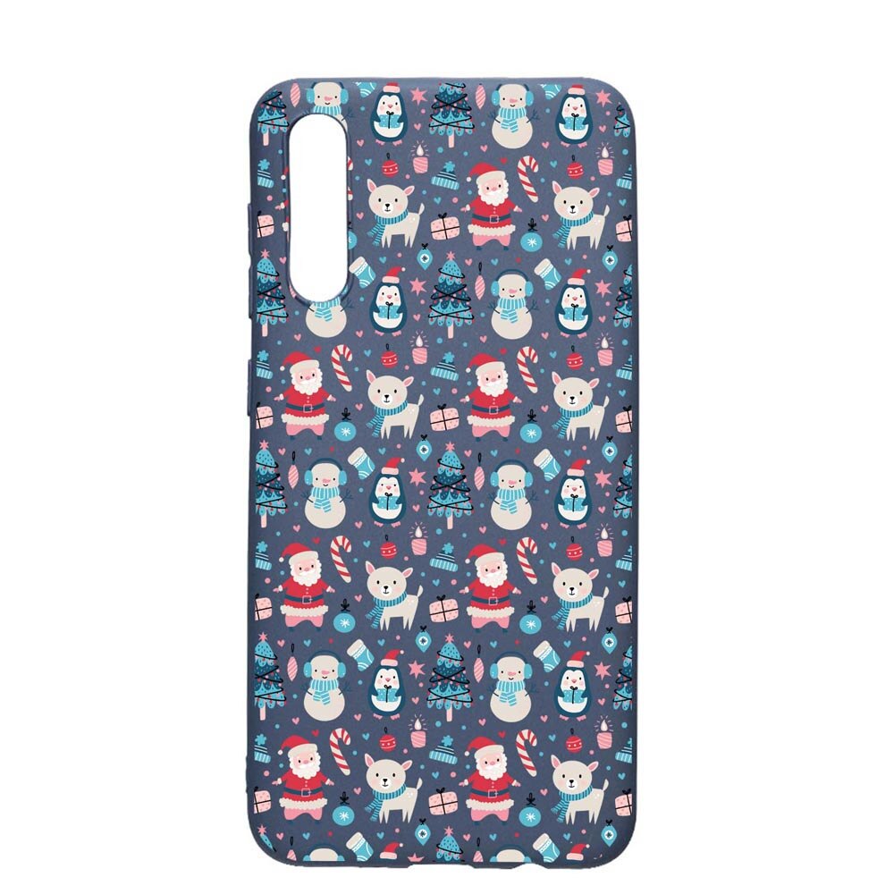 Husa Silicon Compatibila Cu Xiaomi Redmi 9A, Christmas Ornaments, rezistenta la uzura, anti-alunecare, AlaskanBlue, AB876