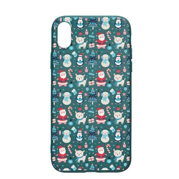 Husa Silicon Compatibila cu Xiaomi Redmi 9A, Christmas Ornaments, rezistenta la uzura, anti-alunecare, ForestGreen, FG876 Husa Silicon Compatibila cu Xiaomi Redmi 9A, Christmas Ornaments, rezistenta la uzura, anti-alunecare, ForestGreen, FG876
