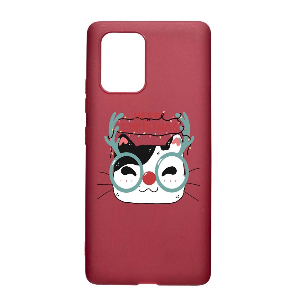 Husa Silicon Compatibila cu Apple iPhone 11 Pro, I Want To Be Rudolph, rezistenta la uzura, anti-alunecare, Pomegranate, PG877