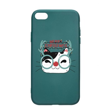 Husa Silicon Compatibila cu Apple iPhone 6S / 6, I Want To Be Rudolph, rezistenta la uzura, anti-alunecare, ForestGreen, FG877 Husa Silicon Compatibila cu Apple iPhone 6S / 6, I Want To Be Rudolph, rezistenta la uzura, anti-alunecare, ForestGreen, FG877