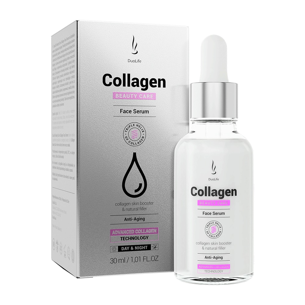 Ser pentru ten Beauty Care Collagen Face Serum DuoLife 30 ml