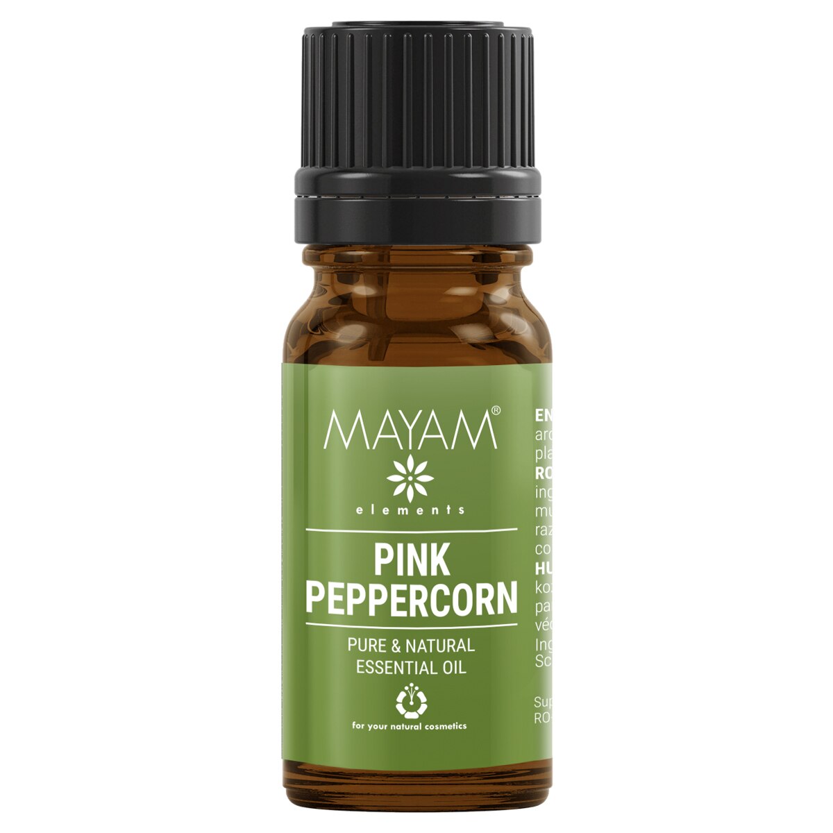 Ulei esential de Piper roz, 10 ml, MAYAM