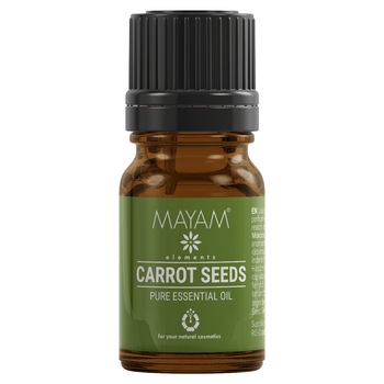 Ulei esential de Seminte de Morcov, 5 ml, MAYAM Ulei esential de Seminte de Morcov, 5 ml, MAYAM