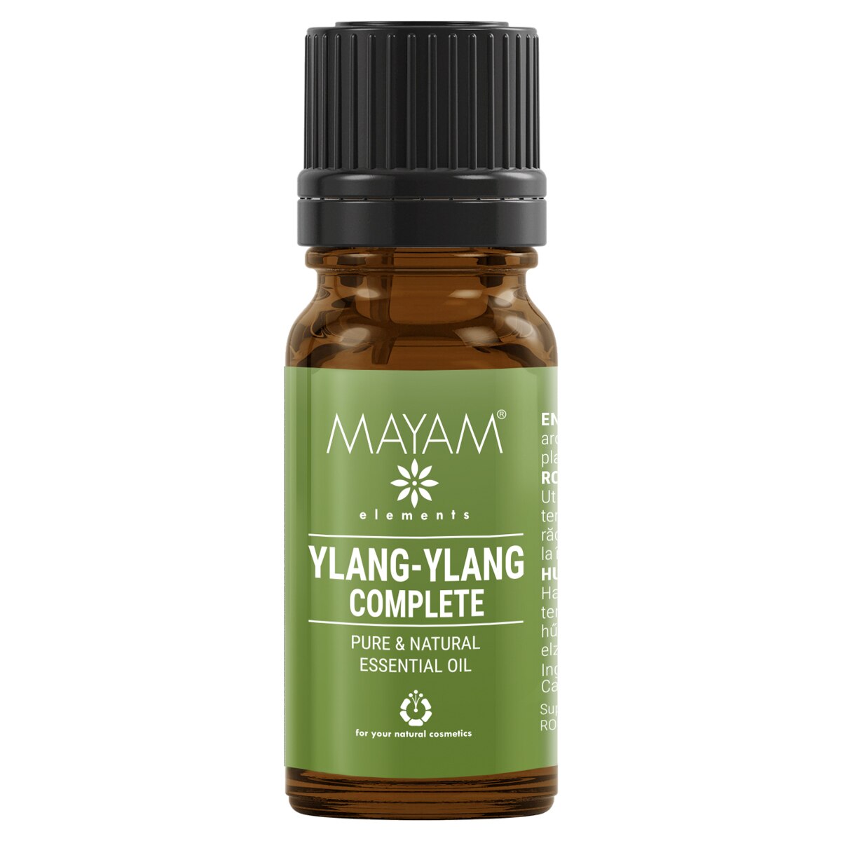 Ulei esential de Ylang-Ylang complet, 10 ml, MAYAM
