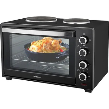 Cuptor electric Vortex VO4029, 48 l, 1600 W, Negru Cuptor electric Vortex VO4029, 48 l, 1600 W, Negru