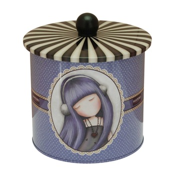 Cutie metalica pentru biscuiti Gorjuss Dear Alice Cutie metalica pentru biscuiti Gorjuss Dear Alice