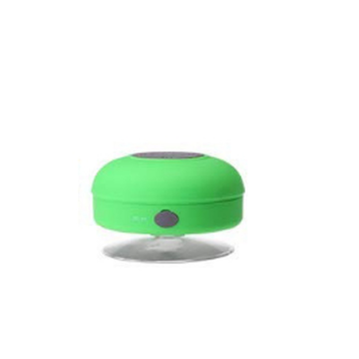 Mini boxa portabila cu Speaker si Bluetooth rezistenta la apa BTS-06, Smartic®, verde
