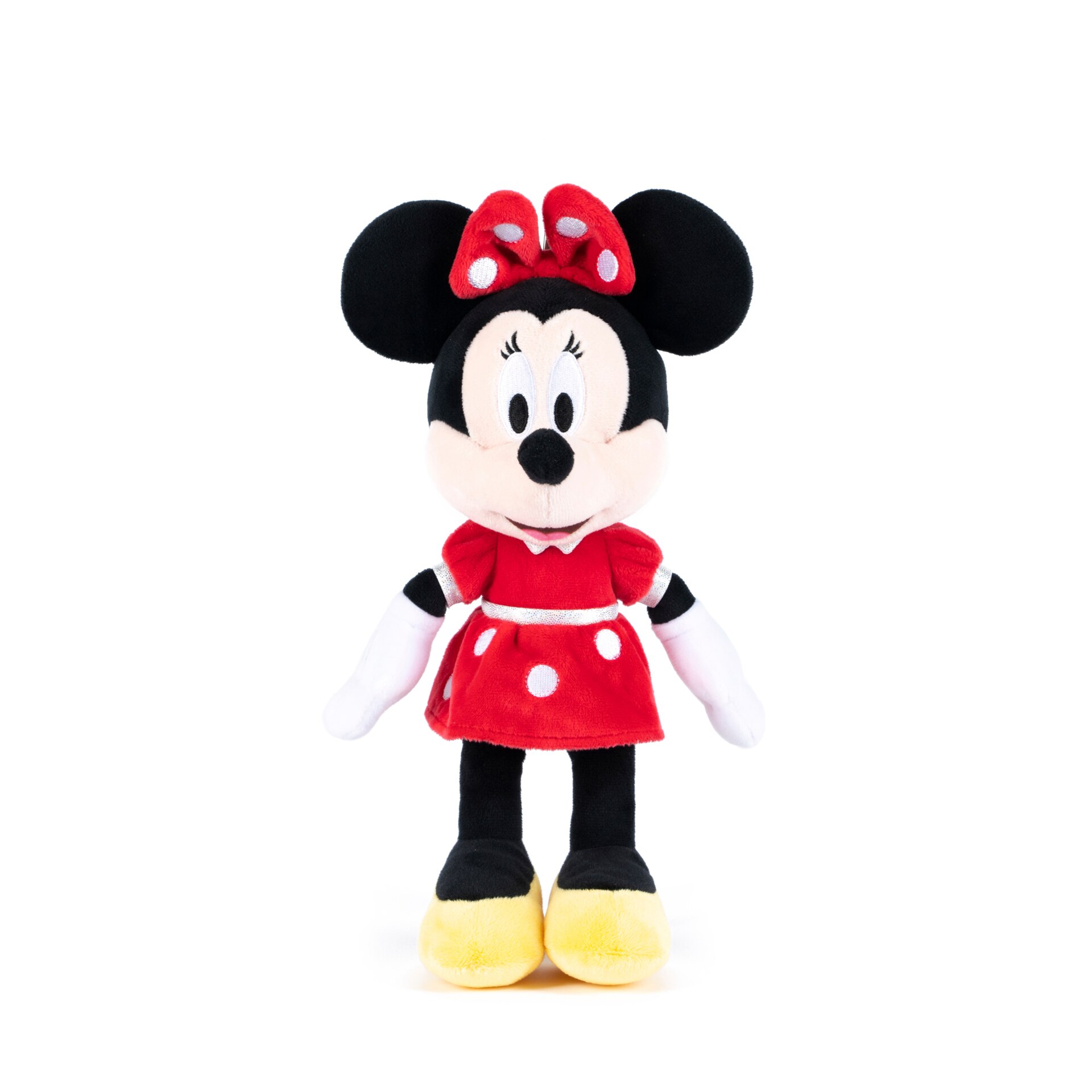 Jucarie de plus Disney Minnie cu rochita rosie, 80 cm
