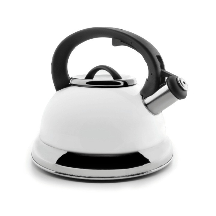 Ibric din inox cu fluier, BLANCO, 2.5 litri