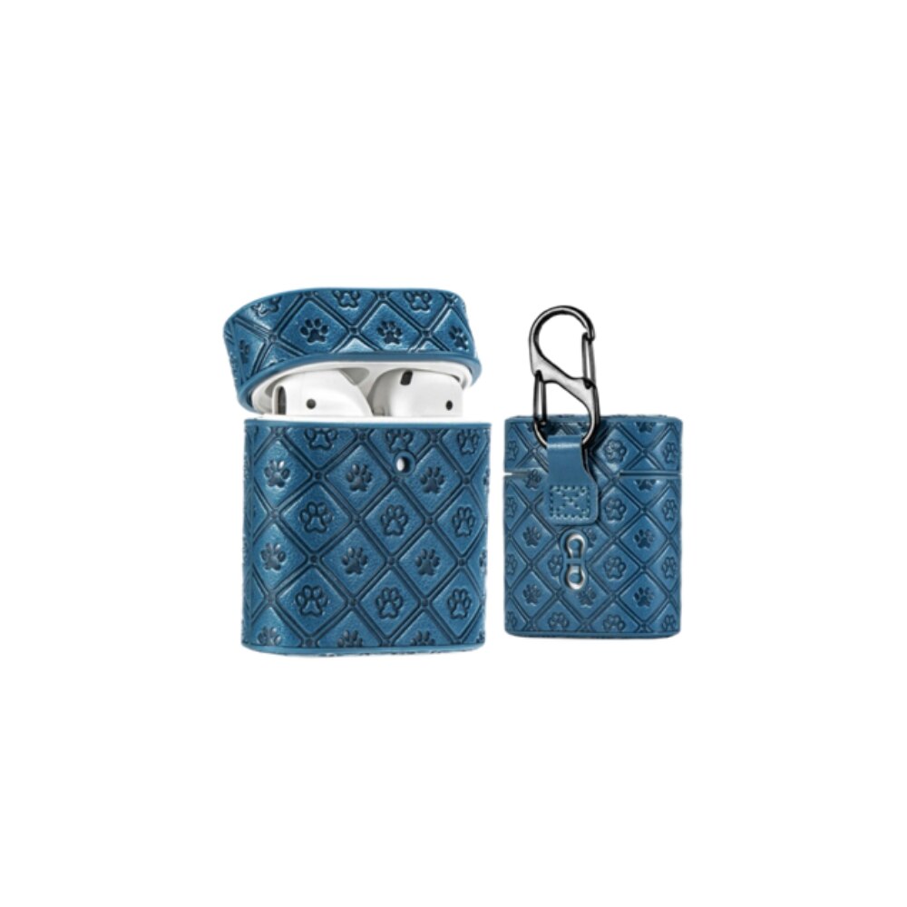 Husa pentru casti pentru Apple AirPods1/2, Albastru