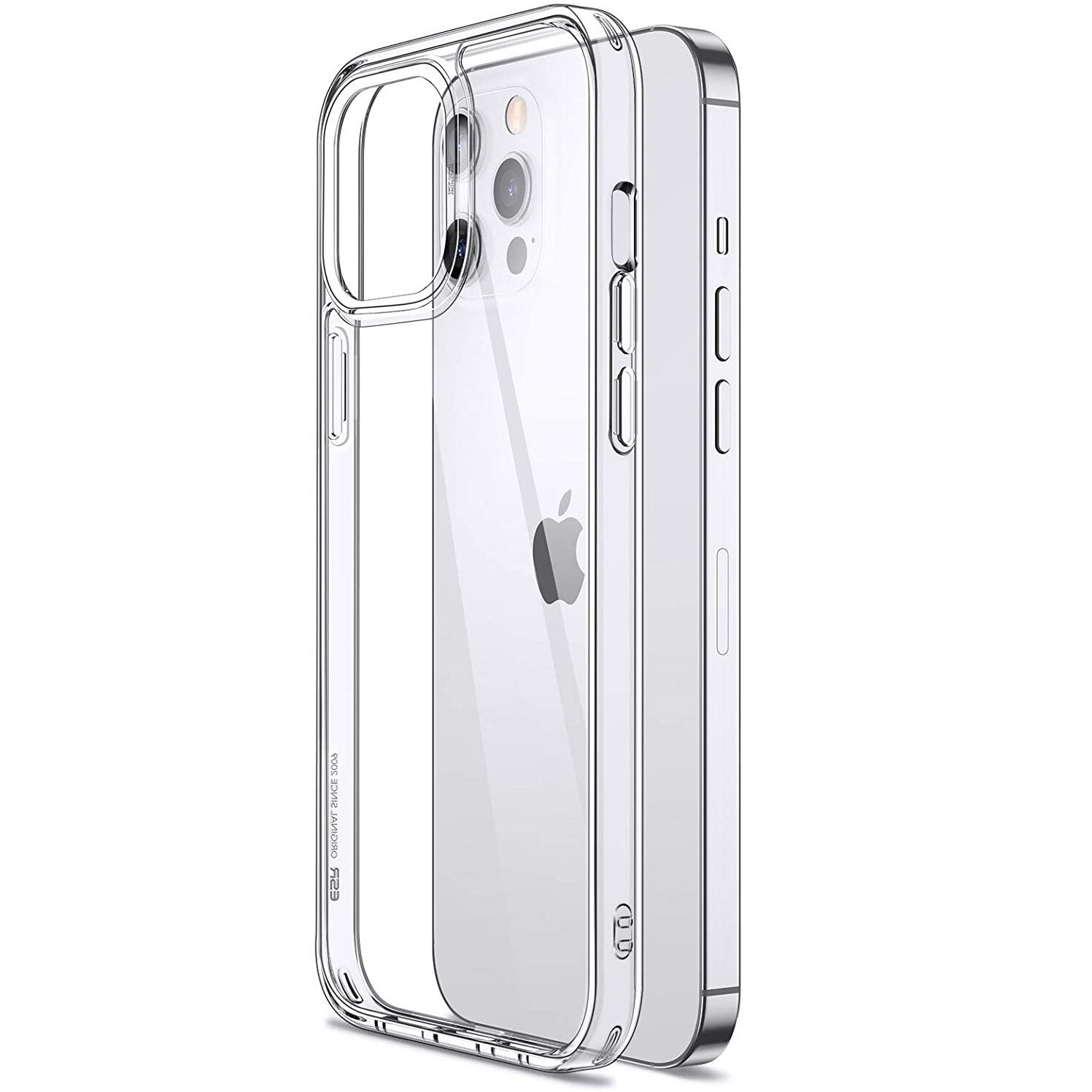 Husa compatibila iPhone 12 ProMax, ESR, 6.7inch, Slim , Cadru flexibil, Hybrid, Transparenta