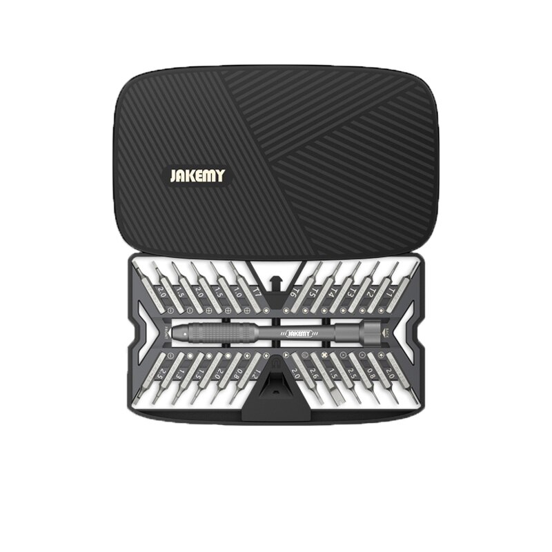 Set Surubelnita de Precizie, Jakemy JM-8178, 26 in 1, Negru