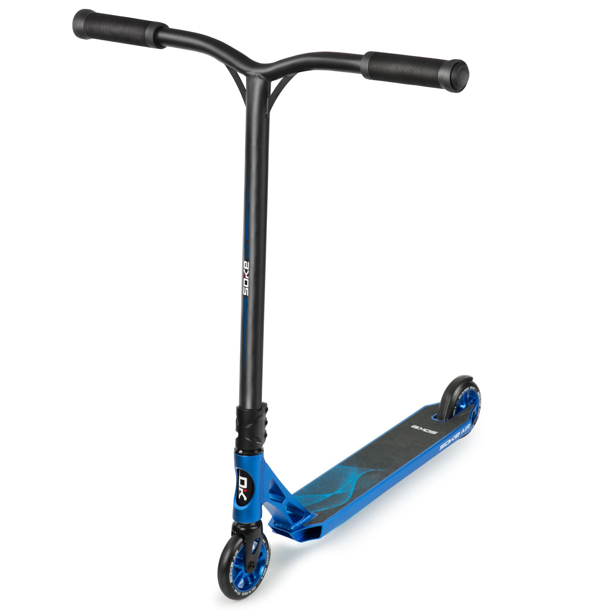 Trotineta Soke Air blue, cadru si ghidon cu structura rezistenta, roti de 110mm, rulment ABEC 9, 83 x 69 cm