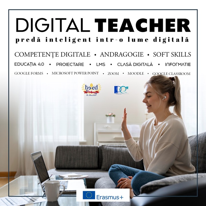 Curs online Digital Teacher - Developing Teacher Competencies in a Digital Context