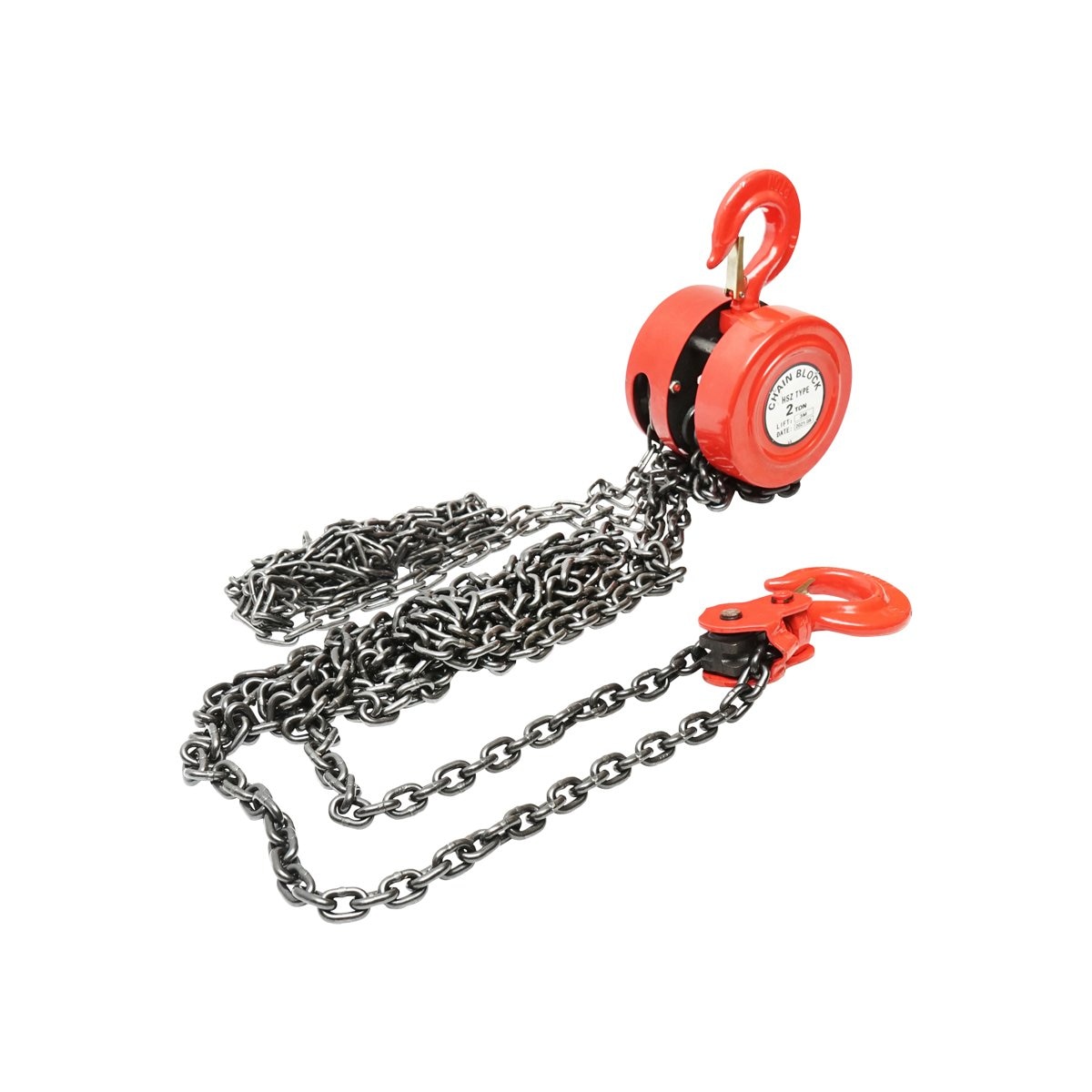 Palan manual cu lant 2000Kg lungime lant 3m cu carlig cu siguranta