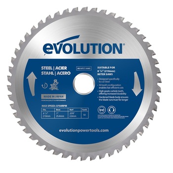 Panza circular otel 210x25.4x2 mm 50T Evolution Steel Panza circular otel 210x25.4x2 mm 50T Evolution Steel