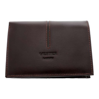 Portmoneu Documente Piele Maro 15 cm Portmoneu Documente Piele Maro 15 cm