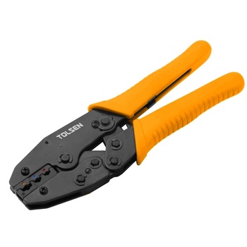 Cleste de Sertizare Profesional, Compact, Negru/Galben Cleste de Sertizare Profesional, Compact, Negru/Galben