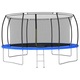 Set trambulina rotunda vidaXL, 460 x 80 cm, 150 kg