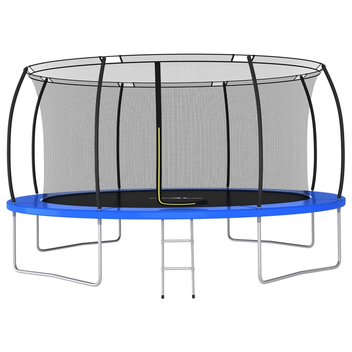 Set trambulina rotunda vidaXL, 460 x 80 cm, 150 kg
