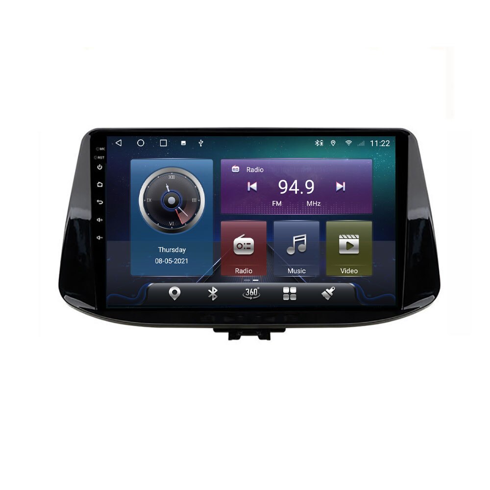 Navigatie dedicata Hyundai I30 2017- Edotec, cu Android, Radio, Bluetooth, Internet, procesor Octa Core, memorie 4GB si 32GB