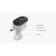 Reolink Argus 3 térfigyelő kamera napelemmel, újratölthető akkumulátorral, WIFI-vel, színes éjjellátóval és LED reflektorral, Micro SD kártya foglalattal, 1080p Full HD felbontással, mozgásérzékelővel