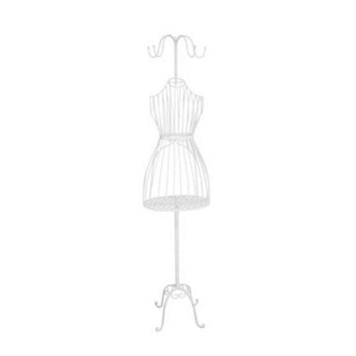 Manechin prezentare Fier Forjat, Alb, 175 cm