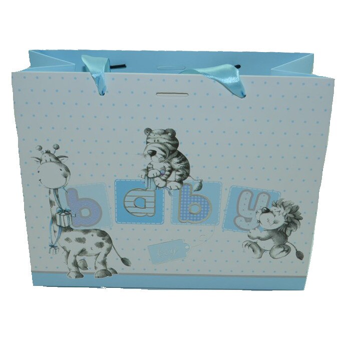 Punga pentru cadouri-Midex Baby Boy PCM8-A, Albastru