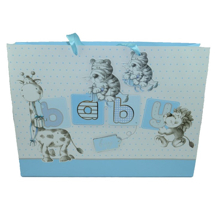 Punga pentru cadouri-Meidi Baby Boy PCM14-AL, Albastru