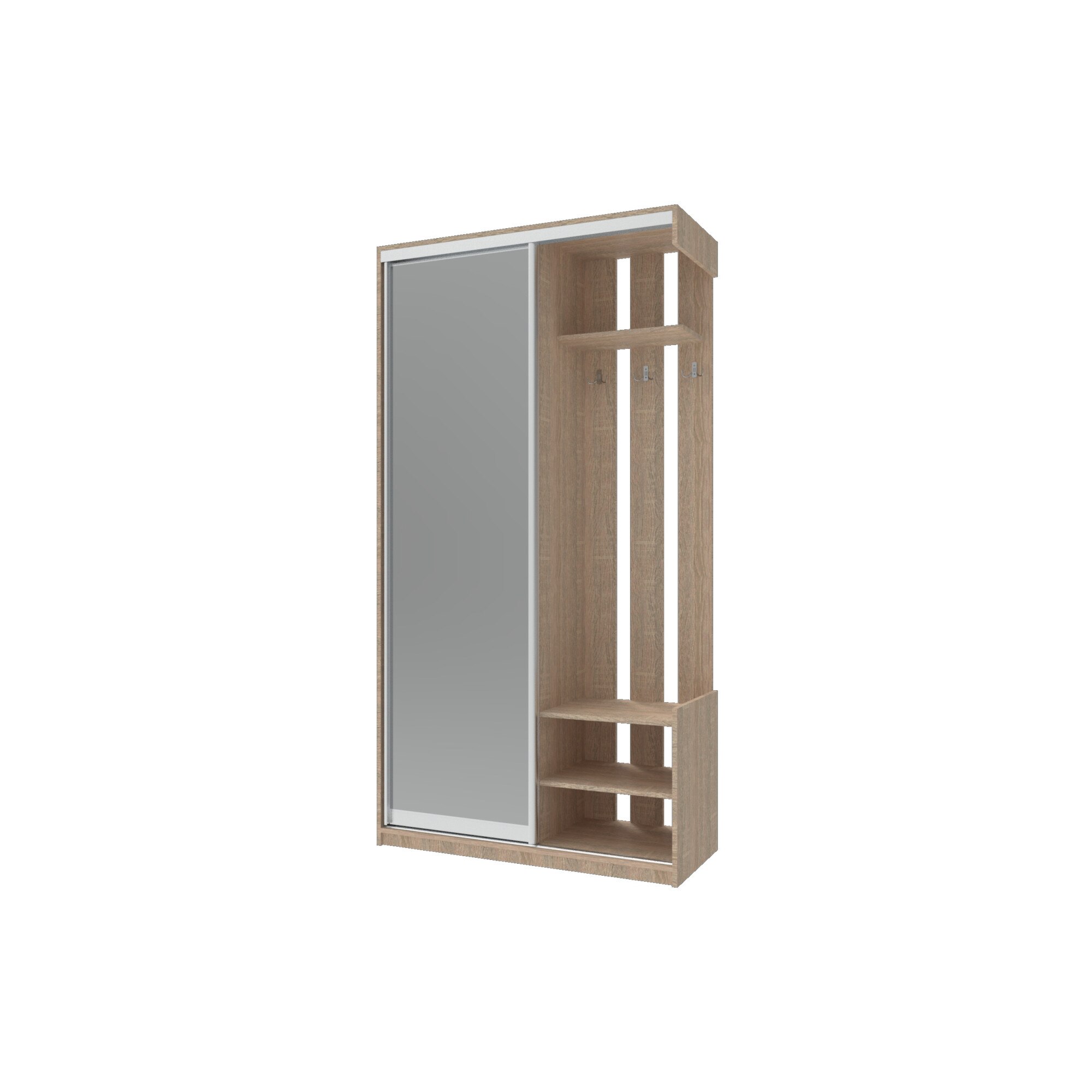 Garderoba Piotr, sonoma, 210x110x45 cm