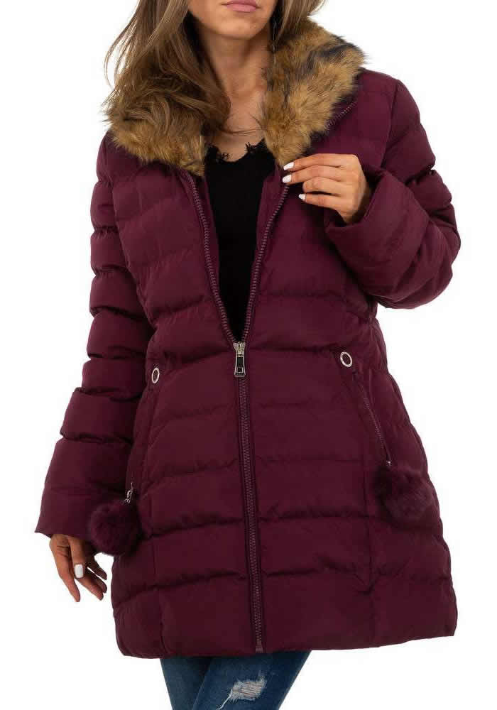 Geaca dama matlasata, Nature, Wine, Marimea L