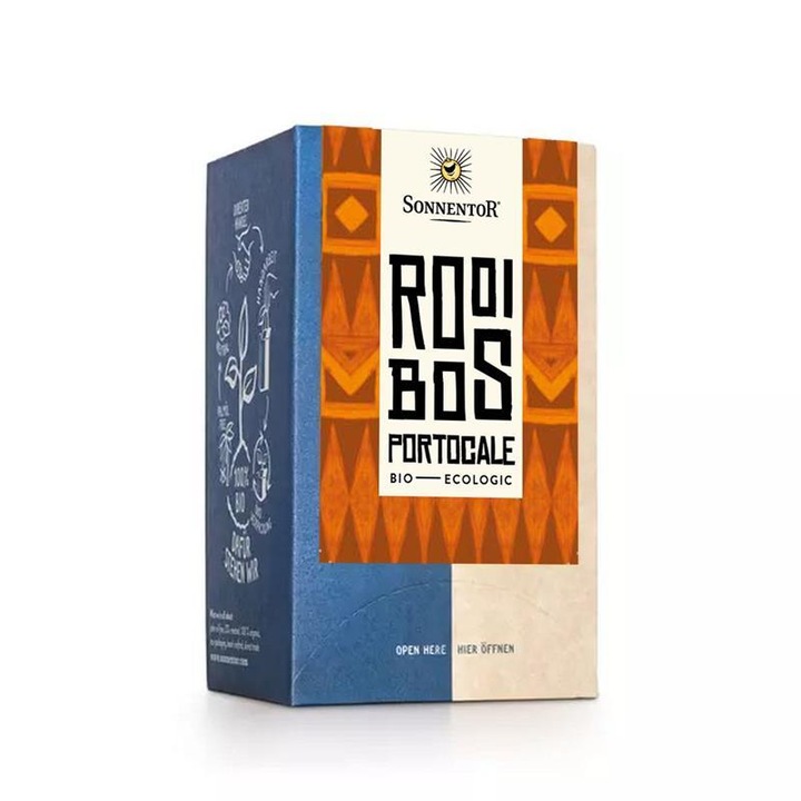 Ceai Rooibos Portocale Eco, 18dz, Sonnentor