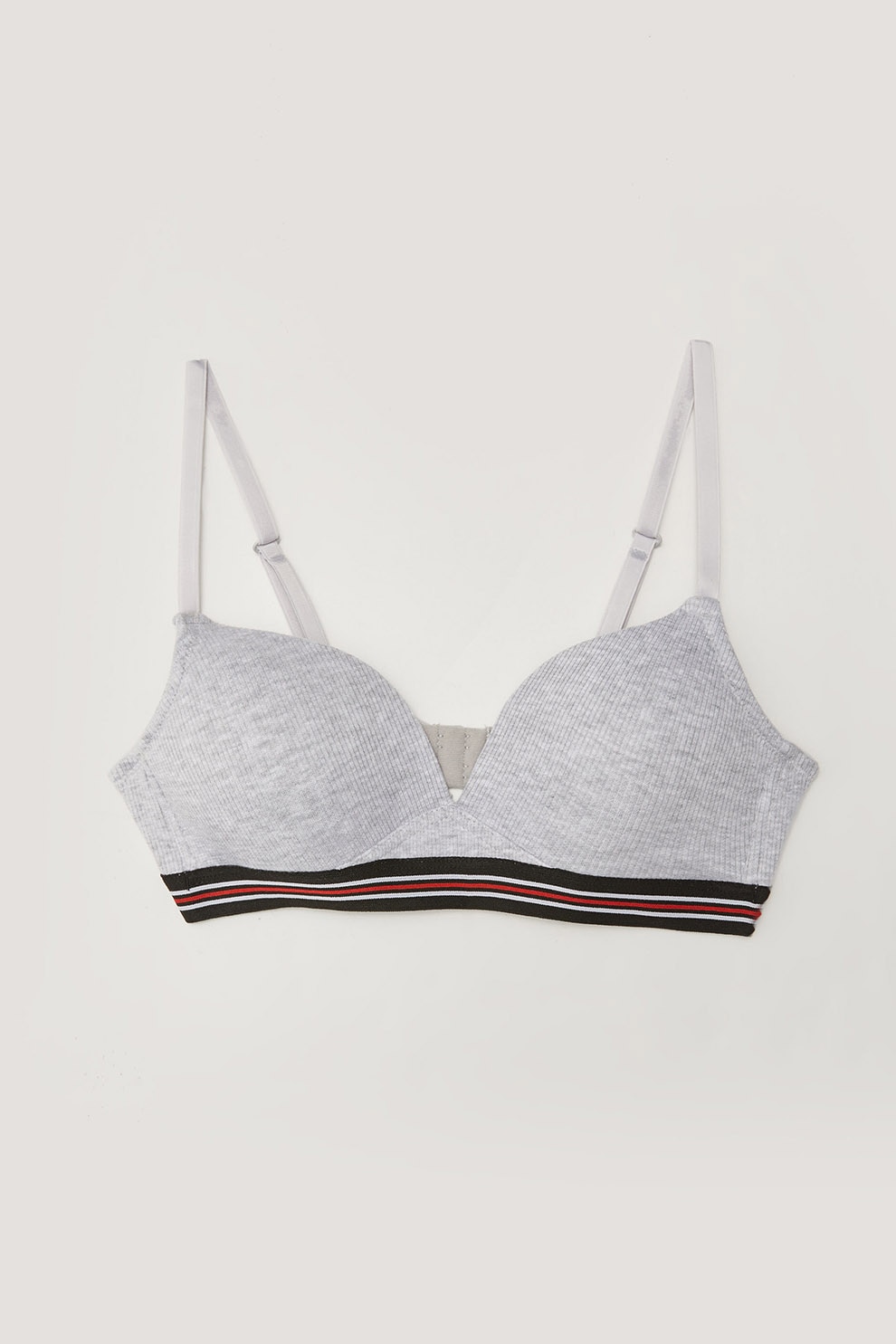 LC WAIKIKI, Sutien cu aspect striat, Gri melange