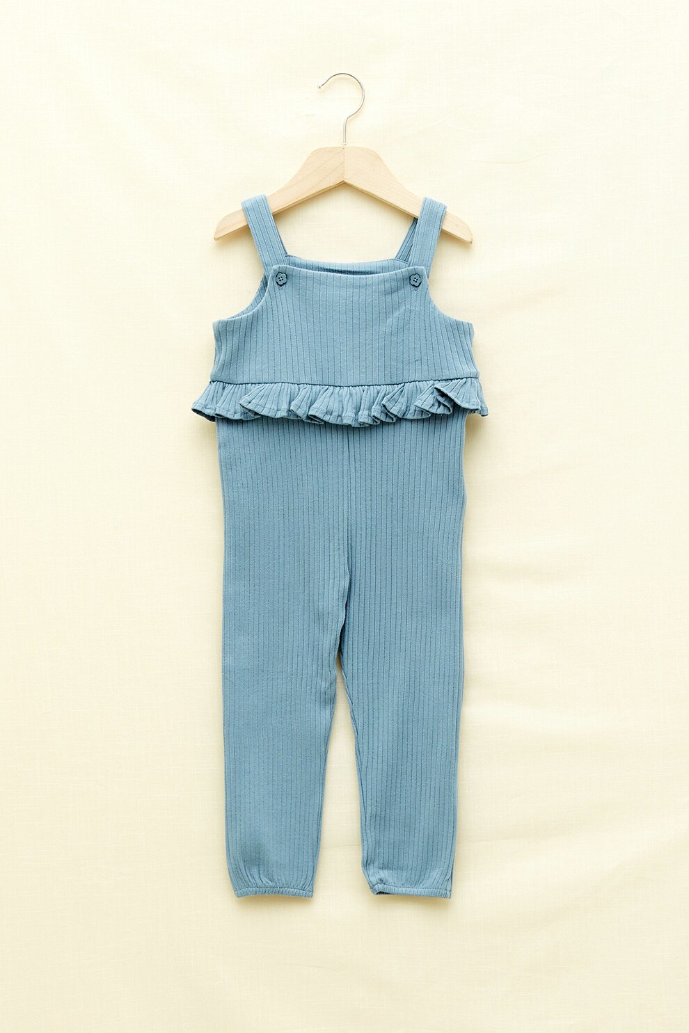 LC WAIKIKI, Salopeta lunga cu aspect striat, Albastru deschis