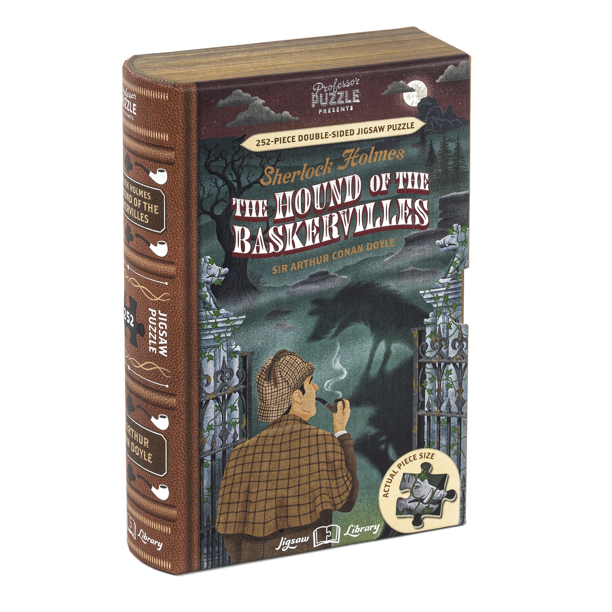 Puzzle Jigsaw Library, The Hound of The Baskervilles 252 Piese