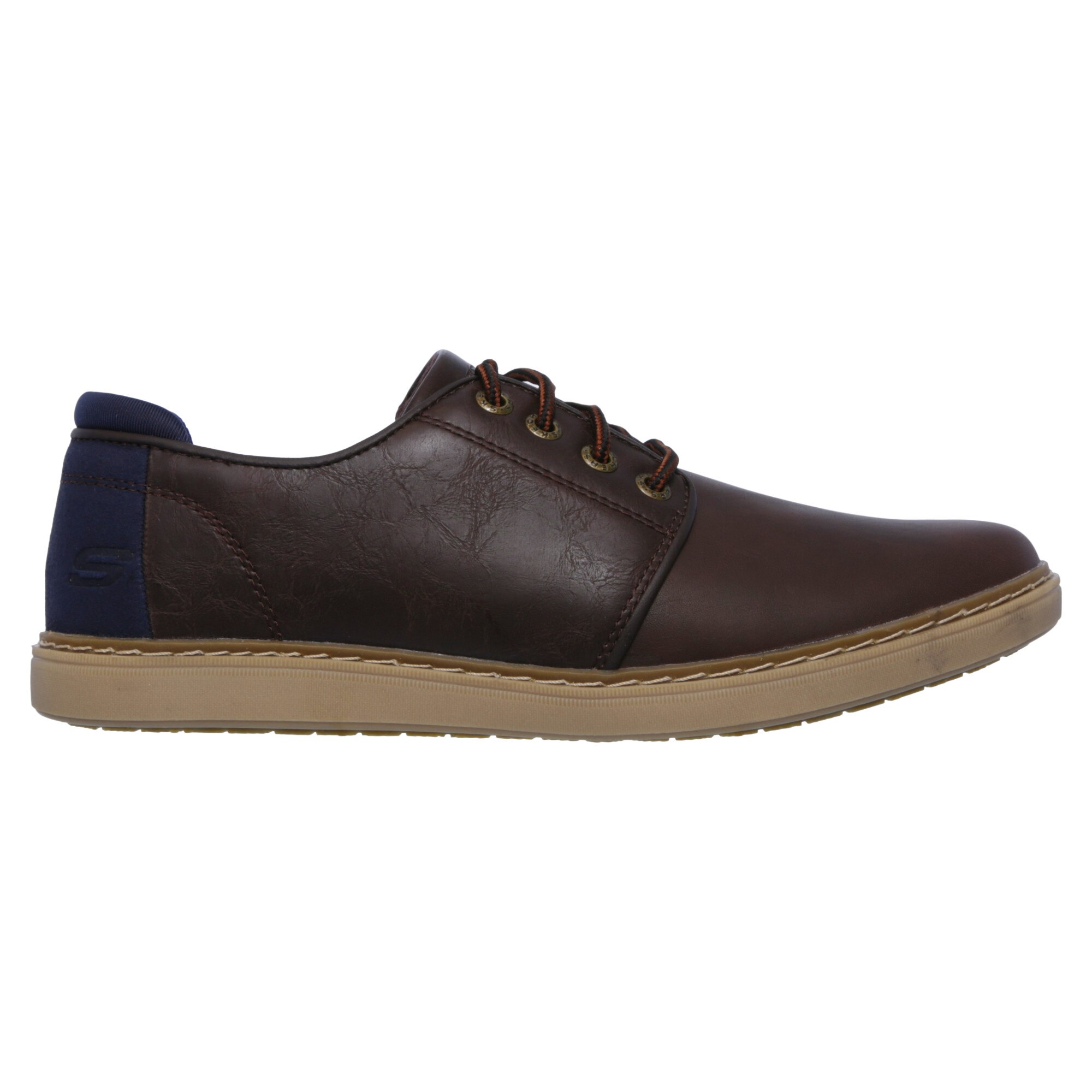 Pantofi sport, Skechers, Sintetic/Piele, Maro