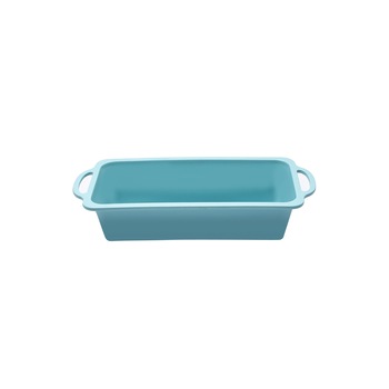 Tava copt silicon, awwaline®, turcoaz, 27 x 14 x 6.5 cm, pentru chec, paine, cozonac, manere intarite Tava copt silicon, awwaline®, turcoaz, 27 x 14 x 6.5 cm, pentru chec, paine, cozonac, manere intarite