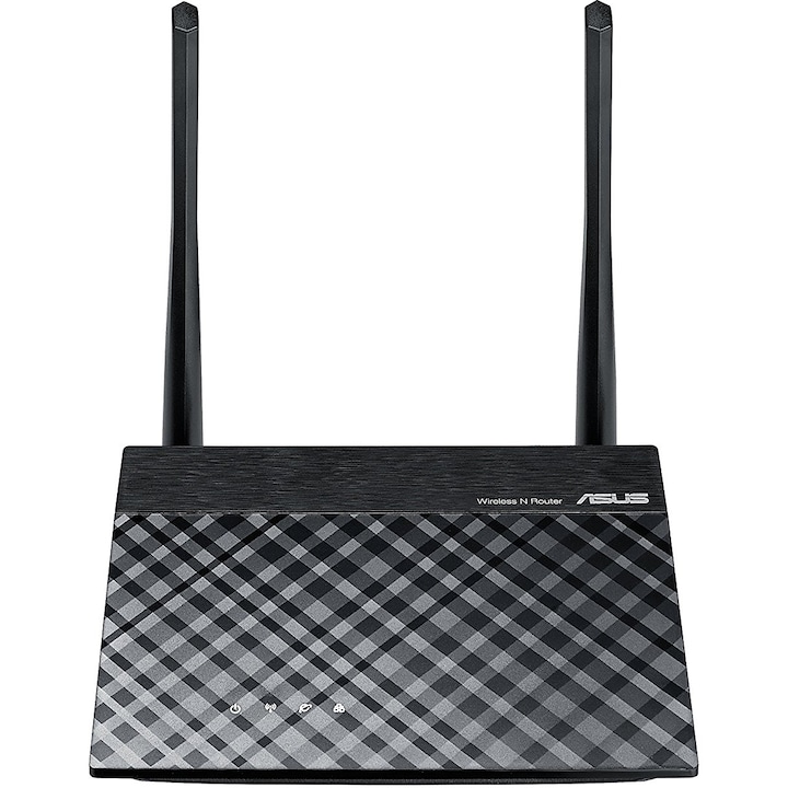 ASUS Vezeték nélküli Router N-es 300Mbps 1xWAN(100Mbps) + 4xLAN(100Mbps), RT-N12E