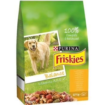 Hrana uscata pentru caini Friskies Balance, 10kg Hrana uscata pentru caini Friskies Balance, 10kg