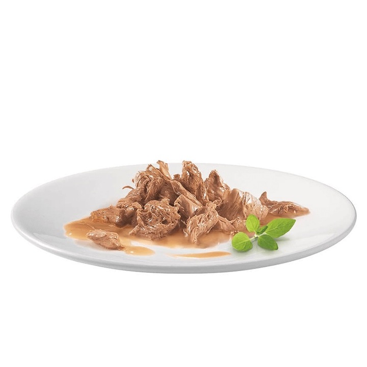 Hrana umeda pentru pisici Gourmet Perle, Pui in sos, 85 g