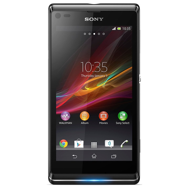 Смартфон Sony Xperia L, Черен