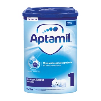 Lapte praf Aptamil 1, 800 g, 0-6 luni Lapte praf Aptamil 1, 800 g, 0-6 luni