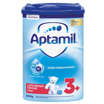Lapte praf Aptamil Junior 3+, 800 g, de la 3 ani Lapte praf Aptamil Junior 3+, 800 g, de la 3 ani