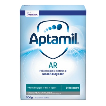 Lapte praf Aptamil AR, 300 g, 0-6 luni Lapte praf Aptamil AR, 300 g, 0-6 luni