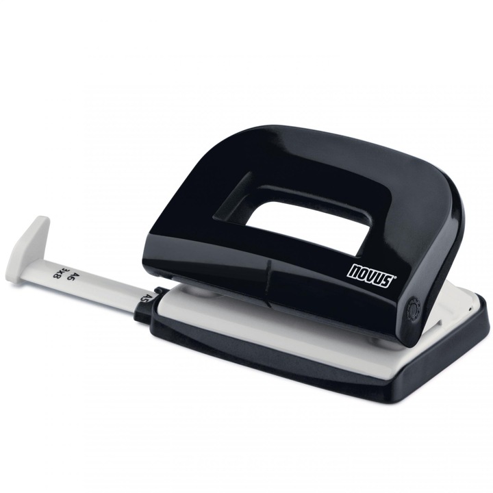 Perforator Novus Evolution E2, 10 coli, Gri/Negru