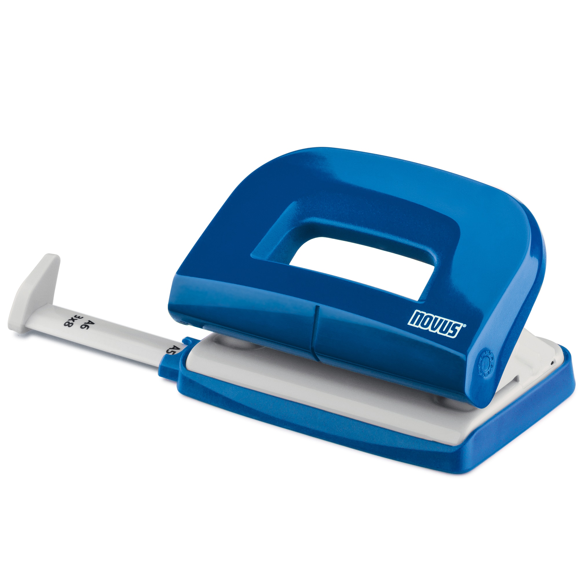 Perforator Novus Evolution E2, 10 coli, Gri/Albastru