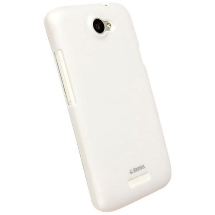 Протектор Krusell Colorcover за HTC One X, Бял